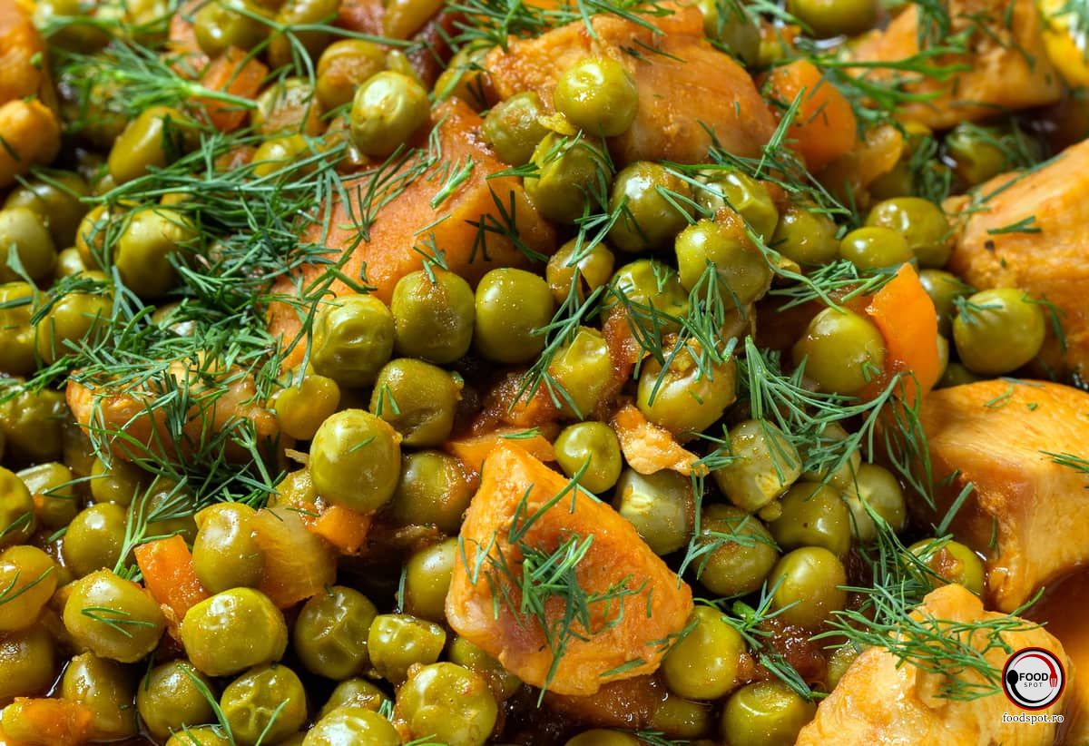 Cea mai bună mâncare de mazăre cu piept de pui!