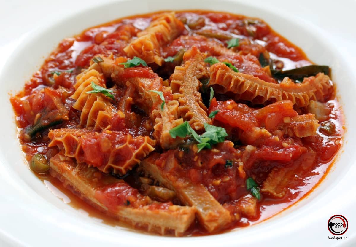 O trippa ala Fiorentina perfectă, ca la mama ei toscană.