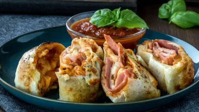 Un stromboli cum găsești doar în restaurantele italienești din America