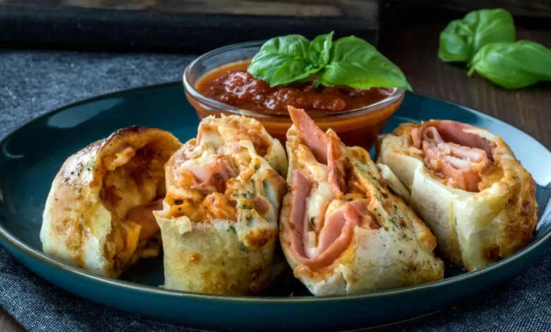 Un stromboli cum găsești doar în restaurantele italienești din America