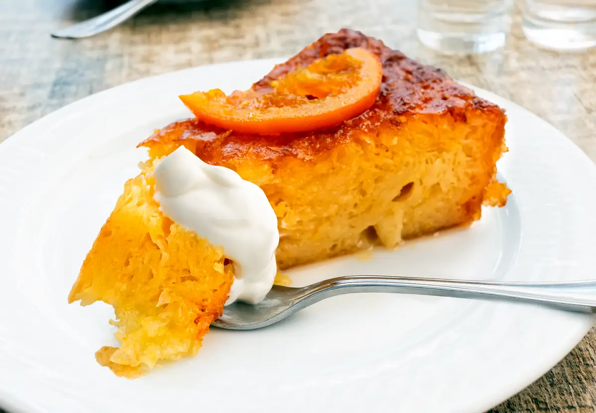 Cea mai bună portokalopita cu puțin iaurt grecesc