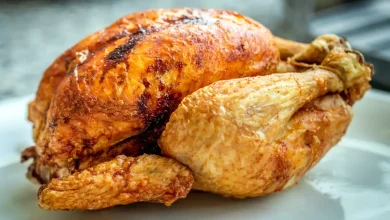 Cel mai bun pui copt la airfryer.