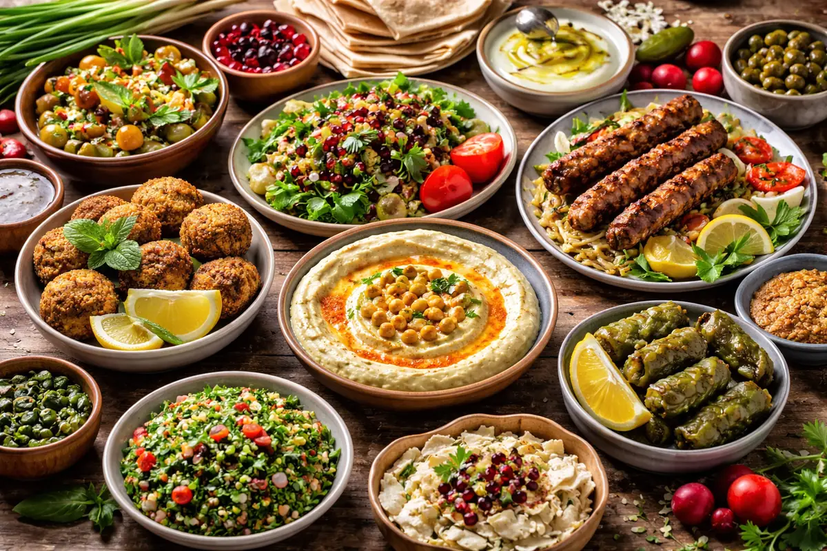 Mâncăruri tradiționale libaneze