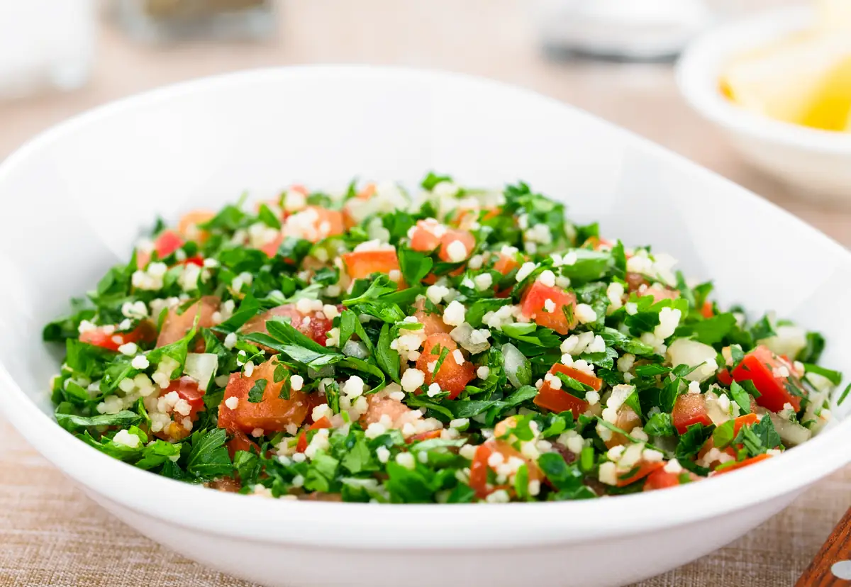 Un tabbouleh autentic excelent