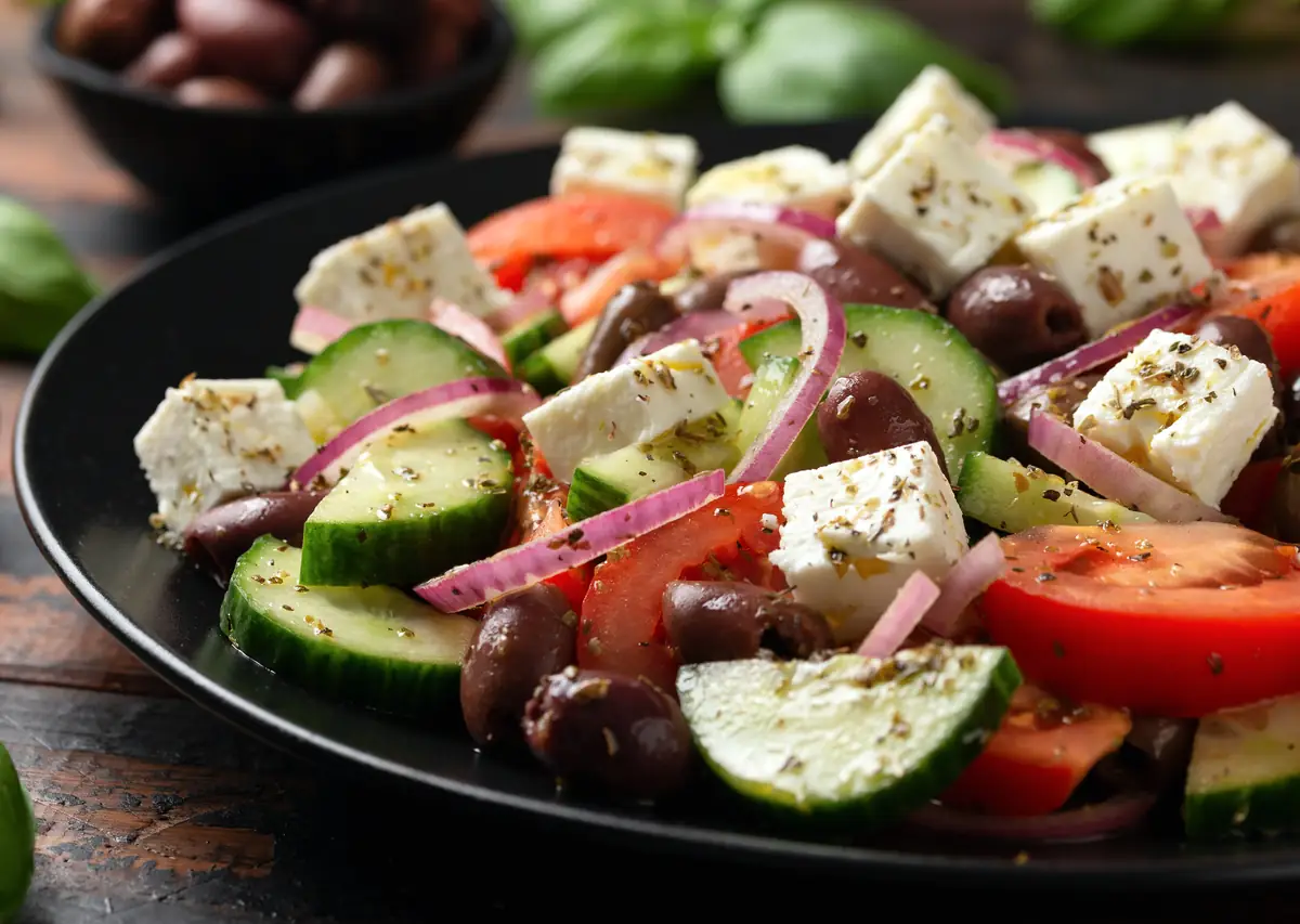 O salată grecească autentică
