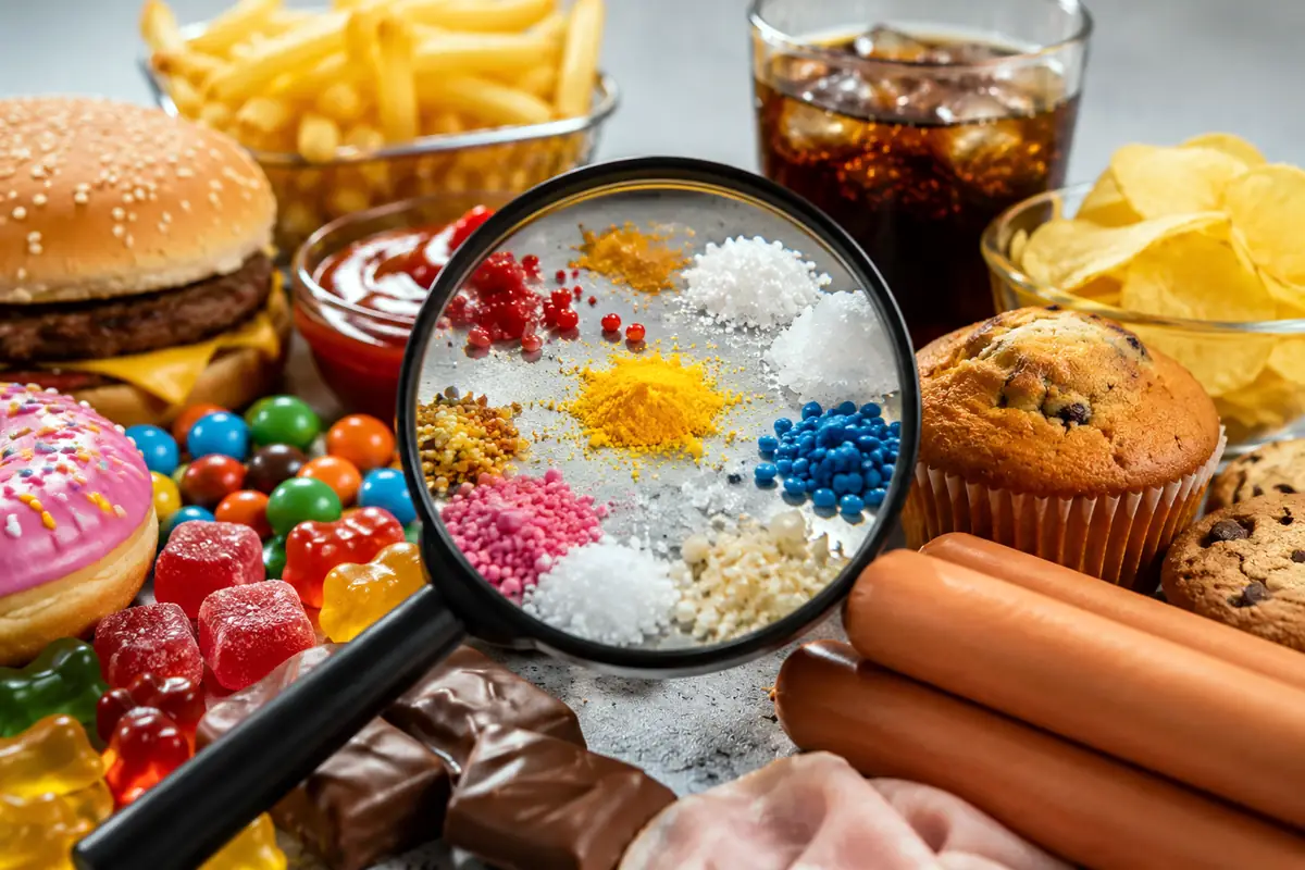 E-uri nocive în alimente ultraprocesate