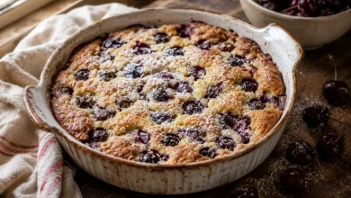 Clafoutis cu cireșe